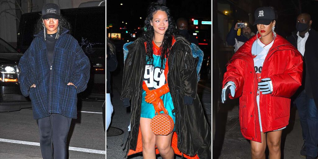 All the Ways Pregnant Rihanna Hid Baby Bump in Recent Weeks: Photos | PEOPLE.com