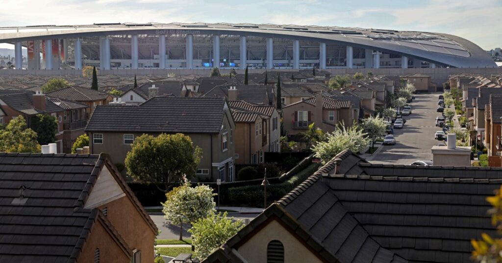 SoFi Stadium helped push Inglewood rent, home prices way up