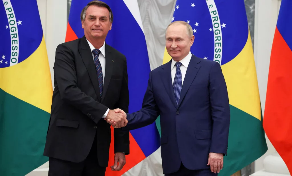 Brazil’s Bolsonaro embraced the U.S. under Trump. Now he’s in ‘solidarity’ with Russia.