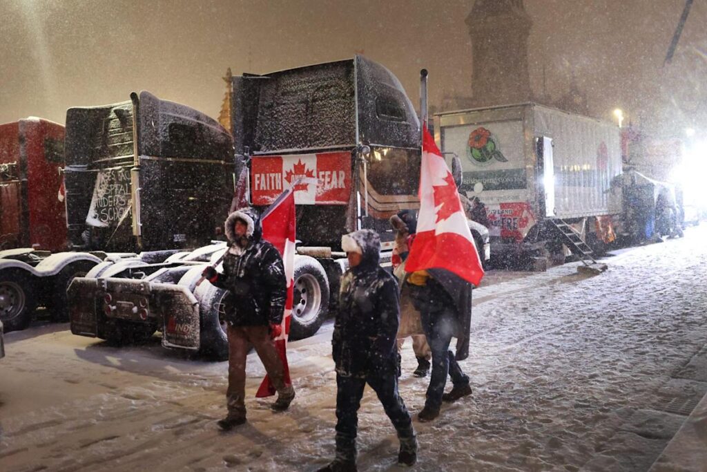 Fed up Ottawa residents win secret suit to freeze the crypto wallets funding Canada’s ‘Freedom Convoy’ protestors