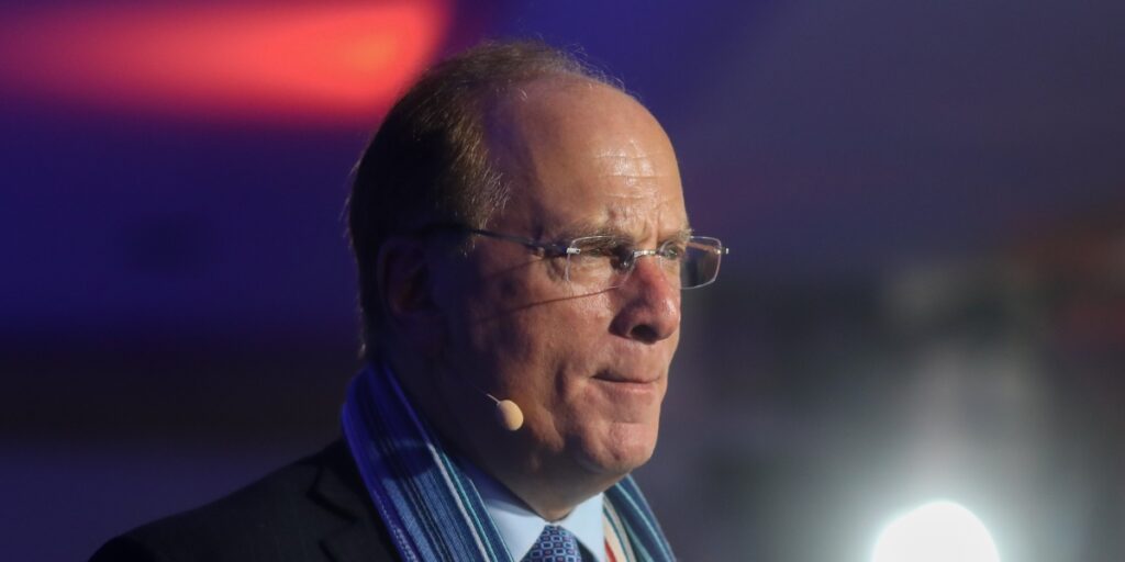 BlackRock’s Larry Fink drops first public hint he might back crypto