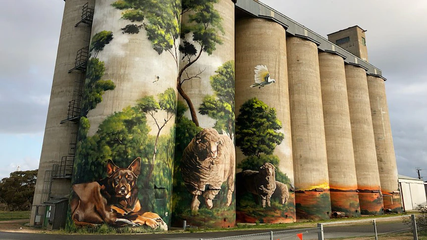 This town has made the most of its silo art and it could provide a model for other communities