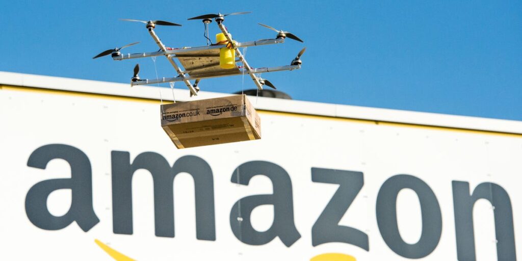 Amazon’s Prime Air Drone Deliveries to Cost $63 Per Package in 2025