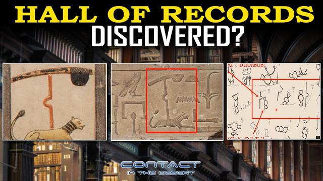 Could these Hieroglyphic Evidence Point to the Real HALL OF RECORDS Located Under the Sphinx?