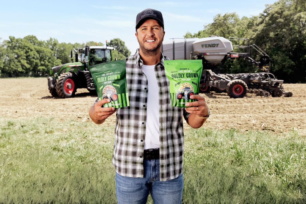 Luke Bryan Drops Limited-Edition Popcorn Snacks He Helped Harvest on His Farm