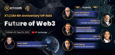 Future of Web3: XT.COM VIP AMA Successfully Held to Celebrate the Grand Opening of XT.COM 4th Anniversary | Markets Insider