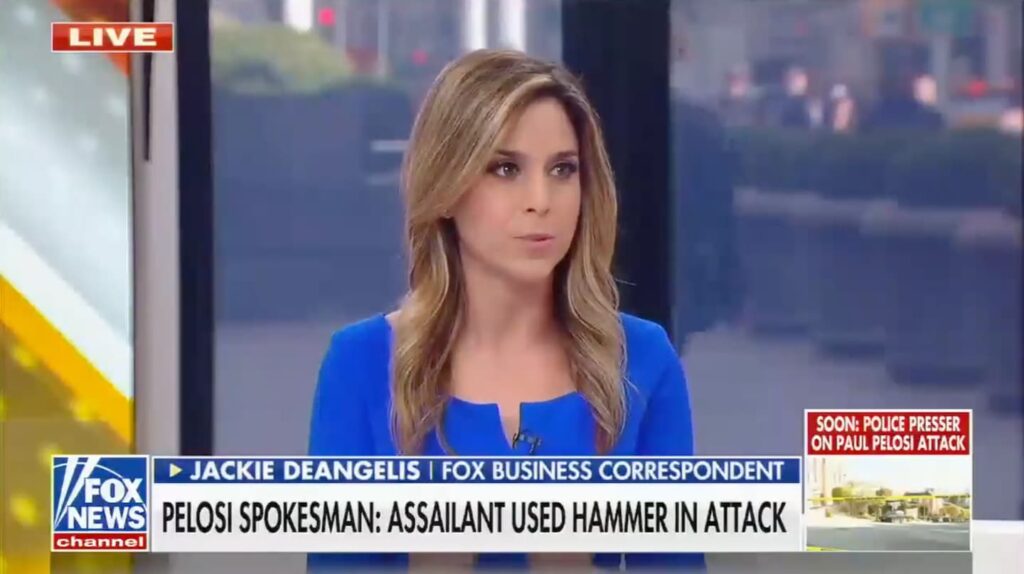 The Fox News response to the Pelosi attack, in 40 short seconds