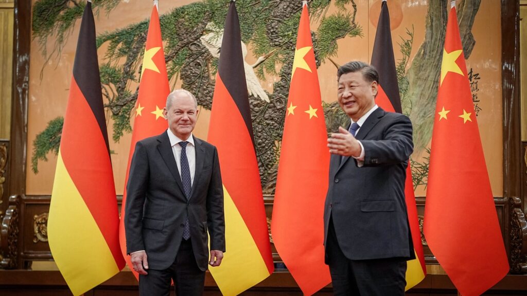 Scholz urges Xi to wield influence to prevent Putin escalation in Ukraine