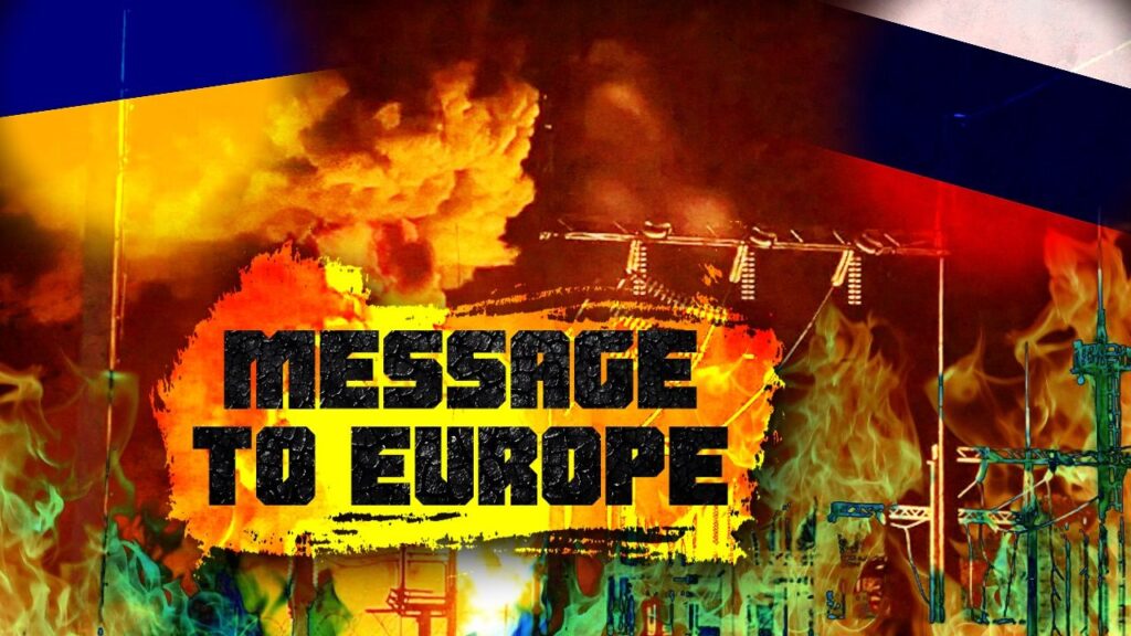 Message To Europe: Russian Strikes On Ukrainian Gas Infrastructure Facilities Begin