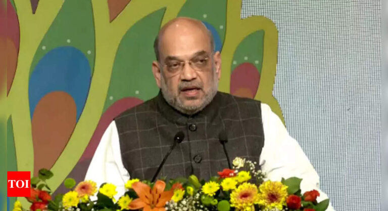 Union home minister Amit Shah call for global-scale action against terrorism & radicalisation | India News – Times of India