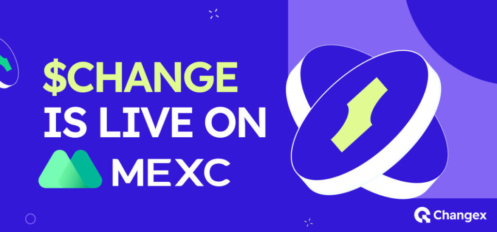 MEXC lists CHANGE token for trading in the Innovation Zone