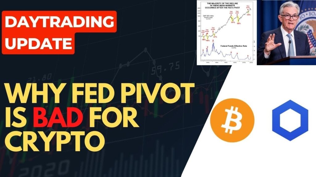 WHY FED PIVOT IS BAD FOR CRYPTO – BITCOIN, CHAINLINK & S&P500 MARKET UPDATE | CoinMarketBag