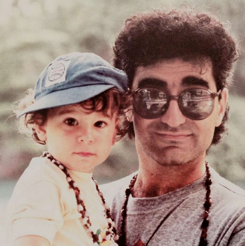 Daniel Levy And Eugene Levy Throwback Photos: Father, Son And Brows