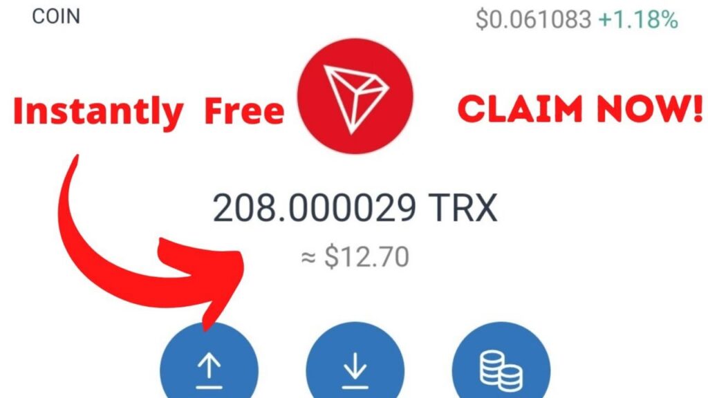 How To Claim FREE 215 TRON Into Your Trust Wallet 💯 | CoinMarketBag