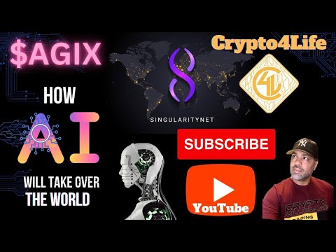 Crypto4Life – What Is $AGIX – #SingularityNET ? #Crypto / #BTC News, Charting & Markets! | CoinMarketBag