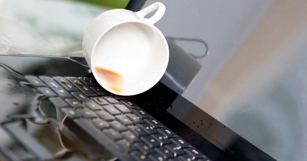 Spilled water on your laptop? Here’s how to fix it