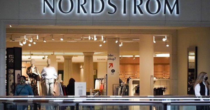 Nordstrom to close all Canadian stores, cutting 2,500 jobs – National | Globalnews.ca