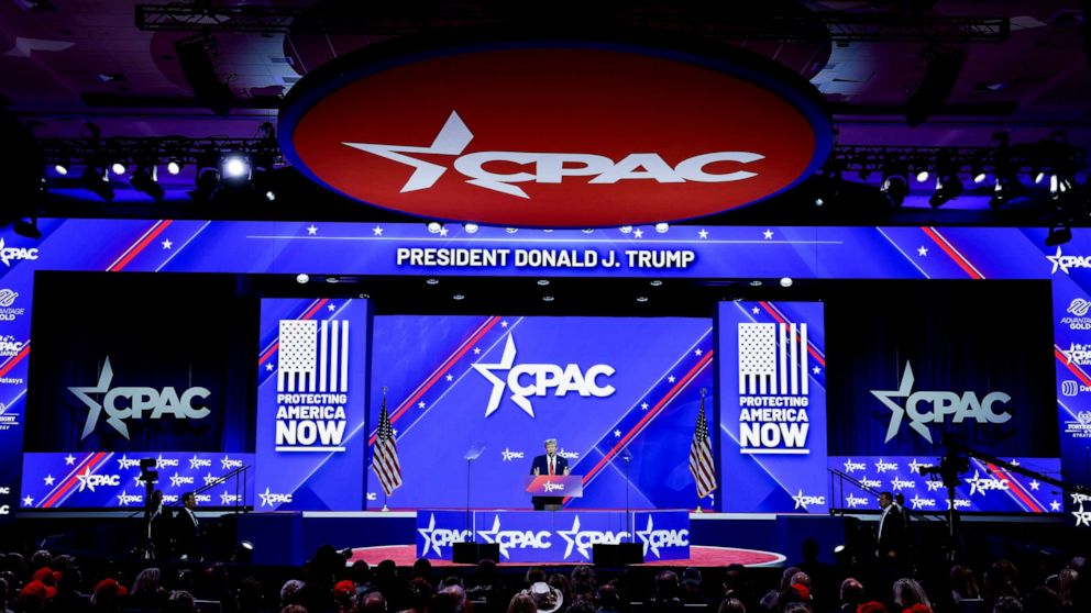 Republicans torn over reduced CPAC, party divides – ABC News