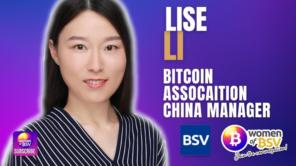 Lise Li BA Manager In China Conversation #85 With The Women Of BSV | CoinMarketBag