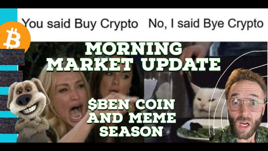 📈💰 Crypto Market Update: $BEN Coin Soars, Meme Coin Season Heats Up, And Why Bitcoin Hard Forked! 📈💰 | CoinMarketBag
