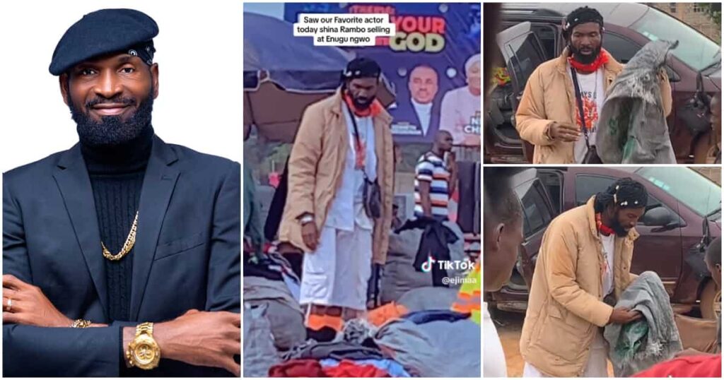 “Is It a Crime?” Mixed Reactions Trail Video of Actor Sylvester Madu Selling Items at Enugu Market – Legit.ng
