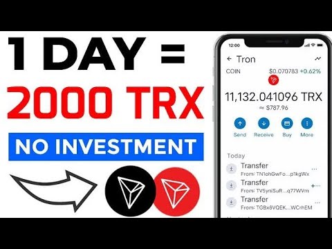 Free 20,000 TRX Giveaway With Trust Wallet Tron Miner | CoinMarketBag