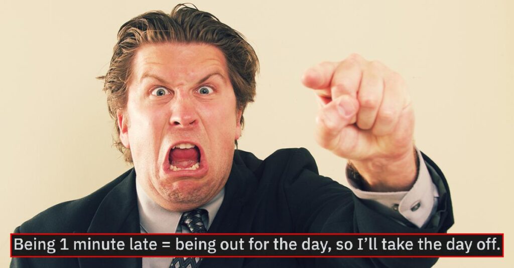 Boss Forces Employees to Take PTO Day for Being 1 Minute Late, Backfires Spectacularly