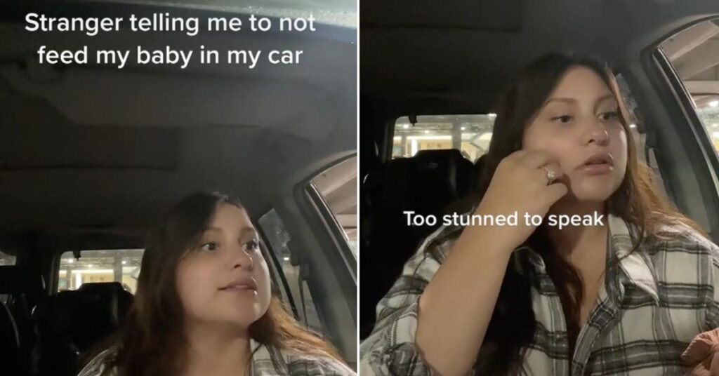 New Mom Calls Out Man Who “Harassed” Her for Breastfeeding Her Child In Her Car
