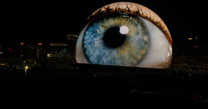 The massive Sphere in Las Vegas puts on mesmerizing sneak peek show – National | Globalnews.ca