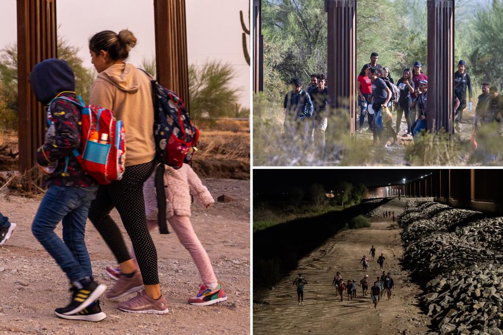 Illegal crossings of migrant families at US-Mexico border hits all-time high