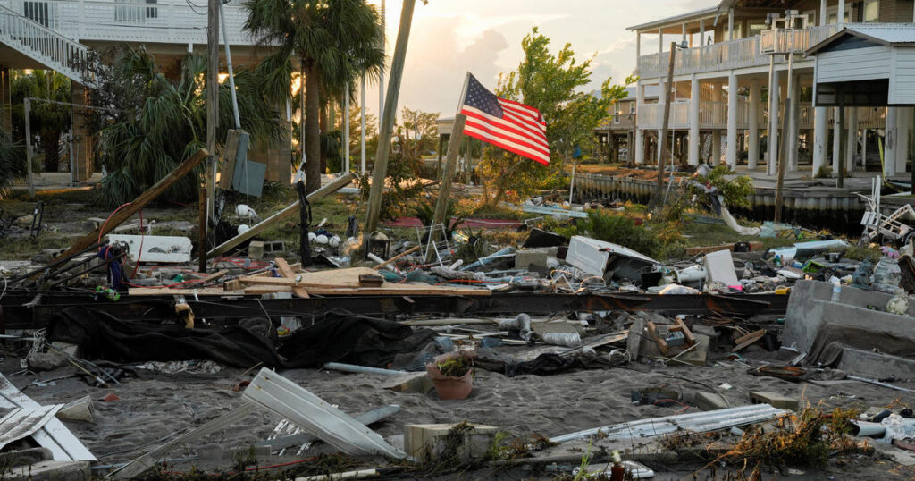Biden heads to Florida to survey response to Hurricane Idalia’s damage