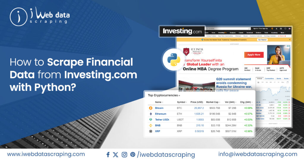 How To Scrape Financial Data From InvestingCom With Python | Zupyak