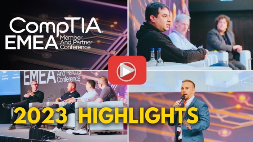 Ten things you may have missed at CompTIA EMEA Member & Partner Conference 2023