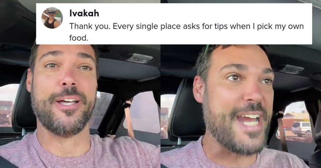 Man Blasts “Tipping Culture” After Being Asked to Tip on Pick-Up Order — “Everyone Thinks They Deserve a Tip Now”