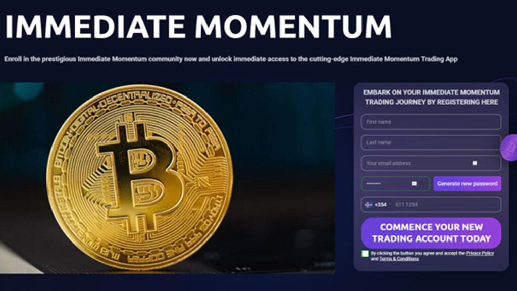 Immediate Momentum Review South Africa Bluff OR Legit Trading Platform! Updated From Crypto Experts ZA Swedenand Denmark