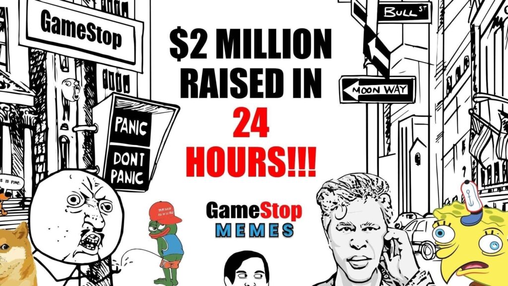 Ethereum & Filecoin Succeed With Recent Bull Market While GameStop Memes Has Thrived With Over $2 Million In 24 Hours