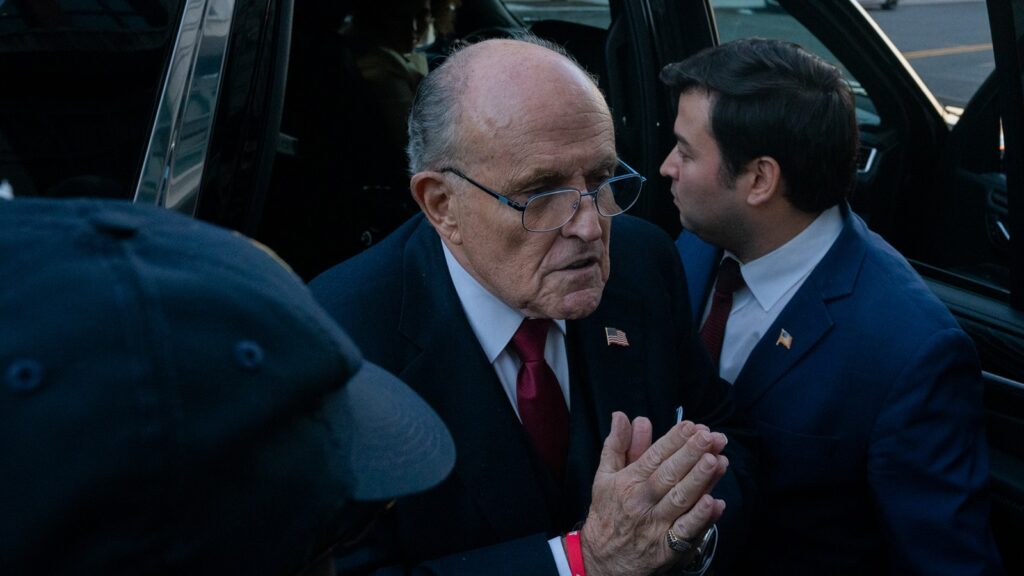 Rudy Giuliani Files for Chapter 11 Bankruptcy