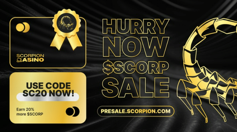 Can Tron and Polkadot Break the Top 10 and Could Scorpion Casino Hit the Top 100?