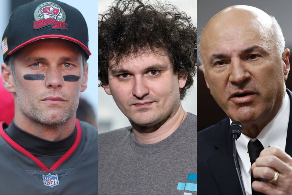 From Tom Brady to Kevin O’Leary – See Who Lost Big in the Wake of the FTX Crypto Collapse